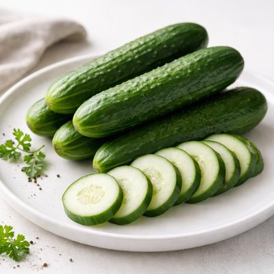 Organic slicing cucumber