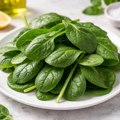 Organic spinach