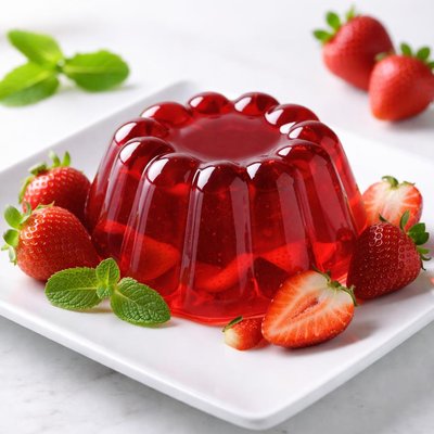 Organic strawberry jelly