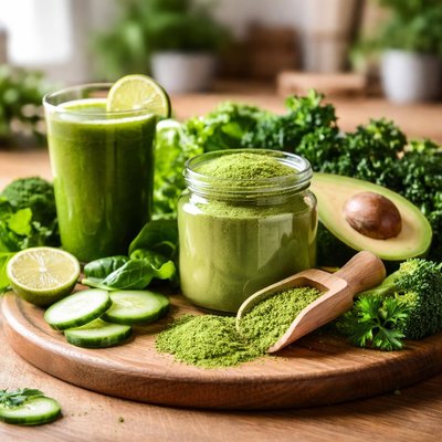 Organic super greens