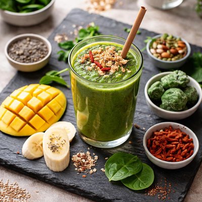 Organic super smoothie morning blend