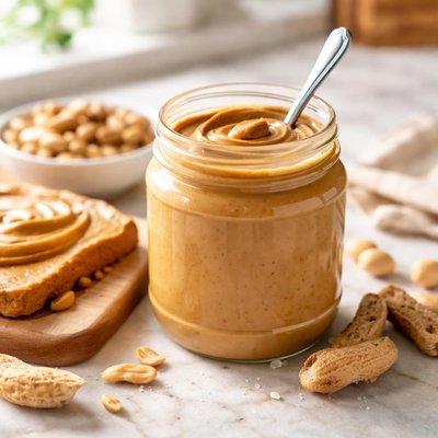 Organic unsweetened peanut butter