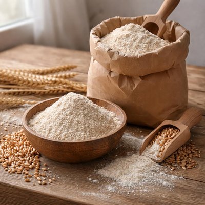 Organic whole wheat flour