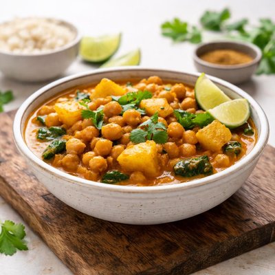 Orla and potato curry