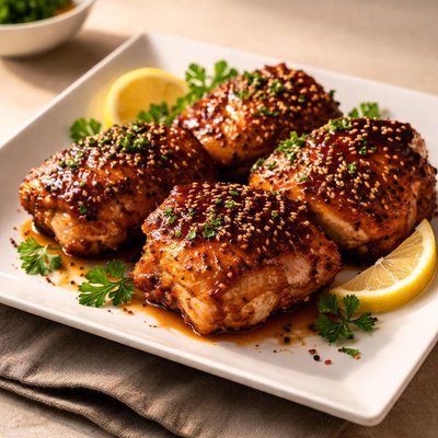 Orlean chicken thigh