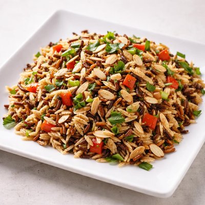 Orzo and wild rice