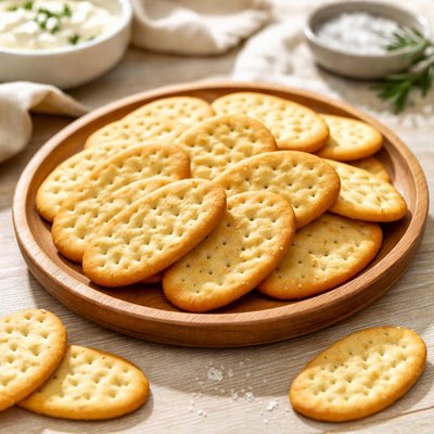 Oval crackers