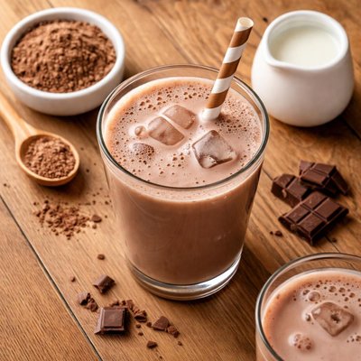 Ovaltine chocolate milk