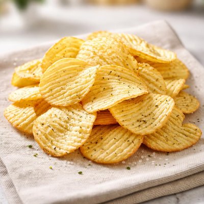 Oven baked crisps
