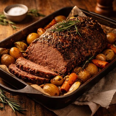 Oven beef roast