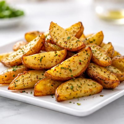 Oven fried potatoes