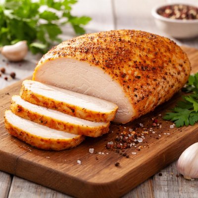 Oven gold chicken breast