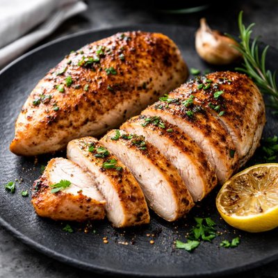 Oven roast chicken breast