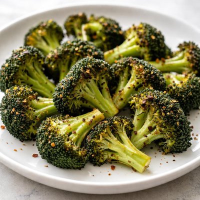 Oven roasted broccoli
