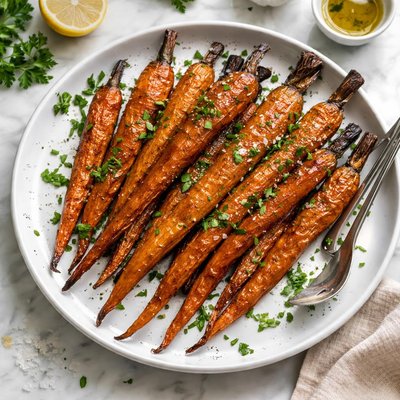 Oven roasted carrot