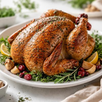 Oven roasted turkey