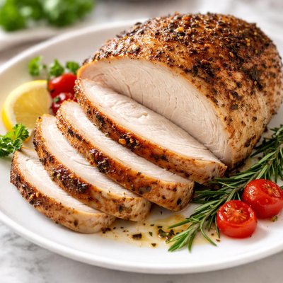 Oven roasted turkey breast
