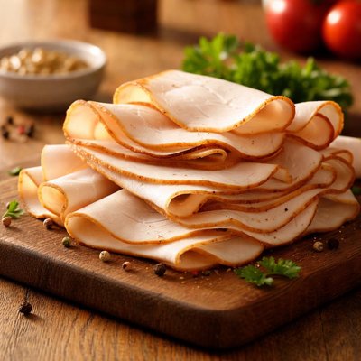 Oven roasted turkey breast lunch meat