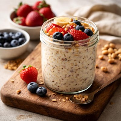 Übernacht-Haferflocken