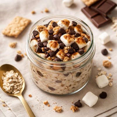 Overnight oats smores