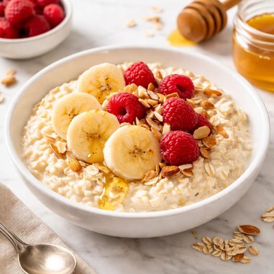 Overnight oats with honey