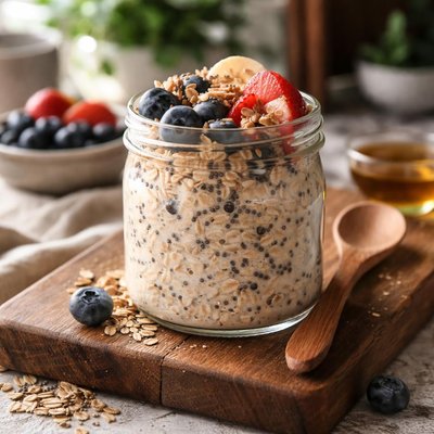 Overnight rolled oats