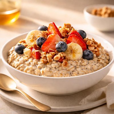 Overnight soaked oats