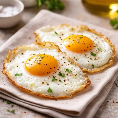 Fried eggs