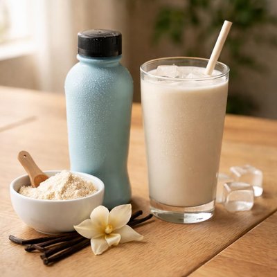 Owyn vanilla protien shake