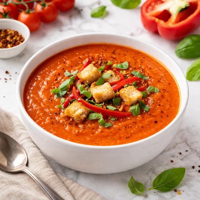 Pacific pepper tomato soup