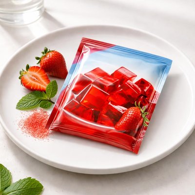 Package of jello mix