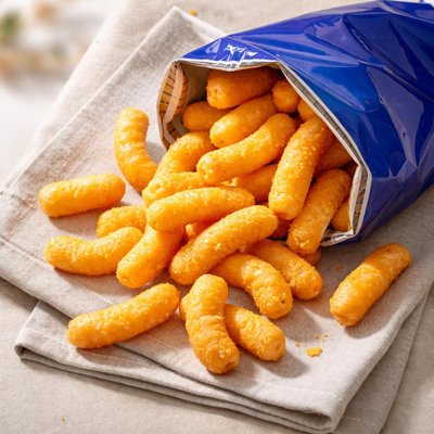 Packet of giant wotsits