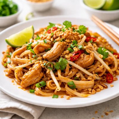 Pad thai chicken