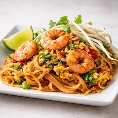 泰式虾炒河粉