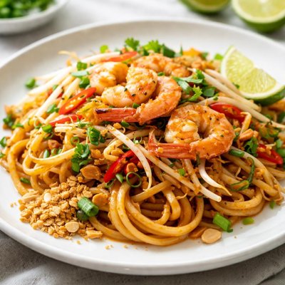 Pad thai noodles