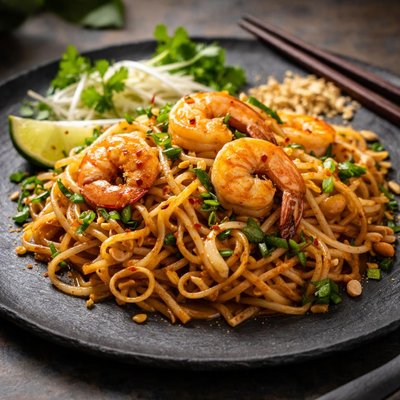 Pad thai shrimp