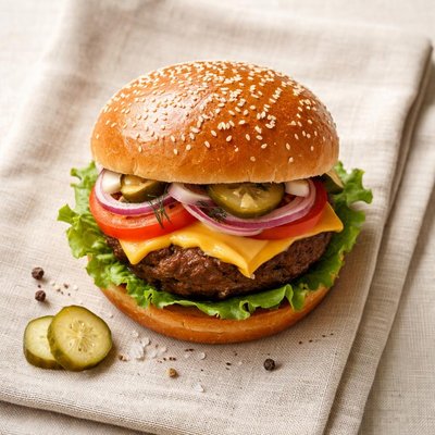 Pain burger