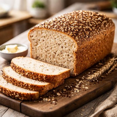 多谷物米面包