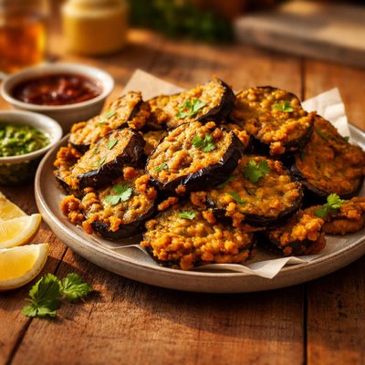 Pakora eggplant