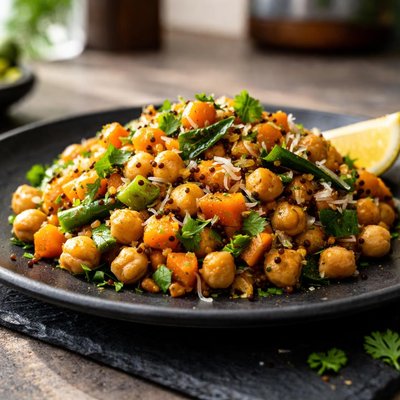 Palya with chickpea