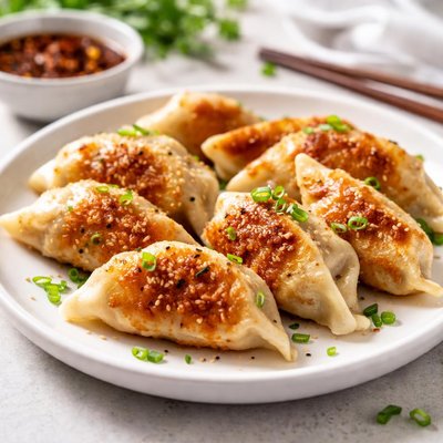 Pan-fried dumplings