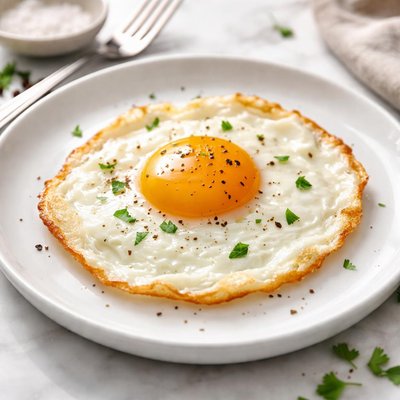 Uovo fritto in padella