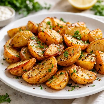 Pan fried potatoes