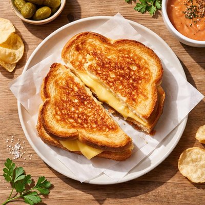 Panara grilled cheese sandwich