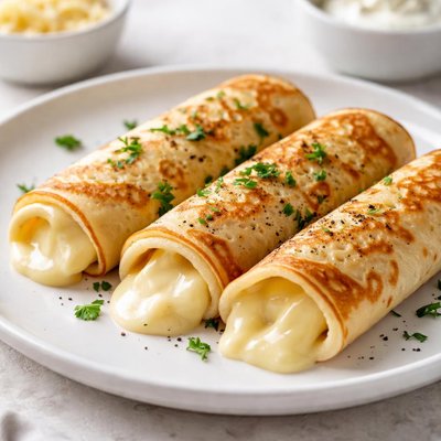 Pancake with cheese