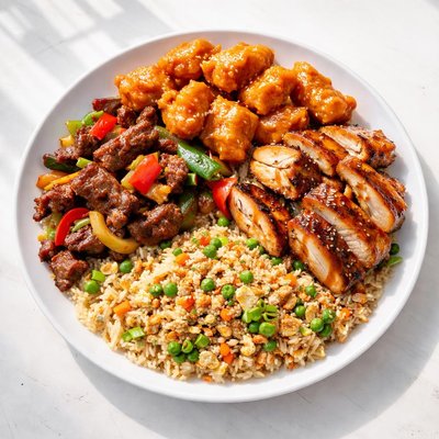 Panda express big plate