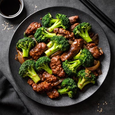 Panda express broccolli beef