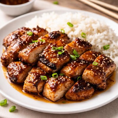 Panda express medium teriyaki chicken
