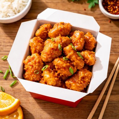 Panda express orange chicken small entree