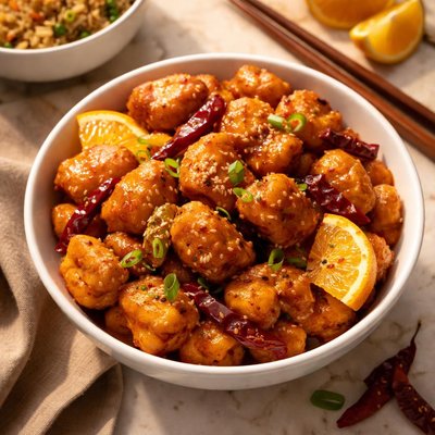 Panda express spicy orange chicken